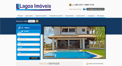 Desktop Screenshot of lagoaimoveismg.com