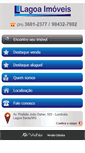 Mobile Screenshot of lagoaimoveismg.com