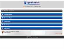 Tablet Screenshot of lagoaimoveismg.com